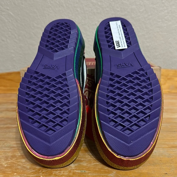 Vans old Stacked Glitter Black Rainbow - Picture 8 of 8